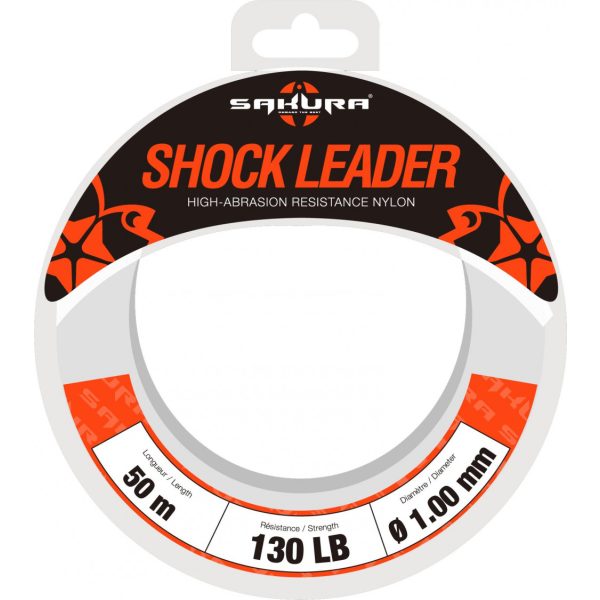 Sakura Shock Leader Clear 0,66mm 50m Monofilo Terminale