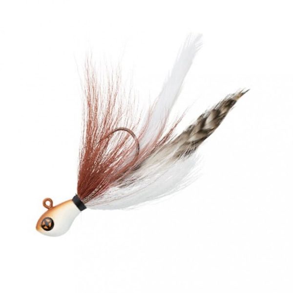 Sakura - R JIG BUCKTAIL 14 G - BS (Brown Shad) - Testina JIG piumata