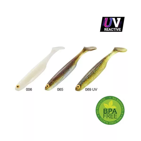 Sakura Shadura 100 Soft Lure Clear Water Pack 2 100mm - 5 pezzi