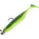 Sakura Shadura Rigged 80 Soft Lure UV Purple Charteuse 80mm - 5gr - Ready Rig - Pre-montato
