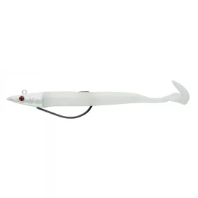   Sakura - SODIUM EEL 190 - 190MM - Jighead 35g - 077 (Pearl White) - Esca artificiale in gomma