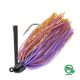 Sakura Tungsten Swim Jig 7,2gr BP Testa Jig Gonnellata - Marrone&Viola
