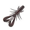 Sakura Zarigani Craw Soft Lure 78mm Gambero in Plastica 112 Black Red Glitter