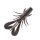 Sakura Zarigani Craw Soft Lure 78mm Gambero in Plastica 112 Black Red Glitter