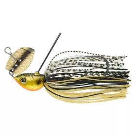 Sakura Cover Bladed Jig Black-Gold 14gr Jig con gonna