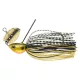 Sakura Cover Bladed Jig Black-Gold 14gr Jig con gonna