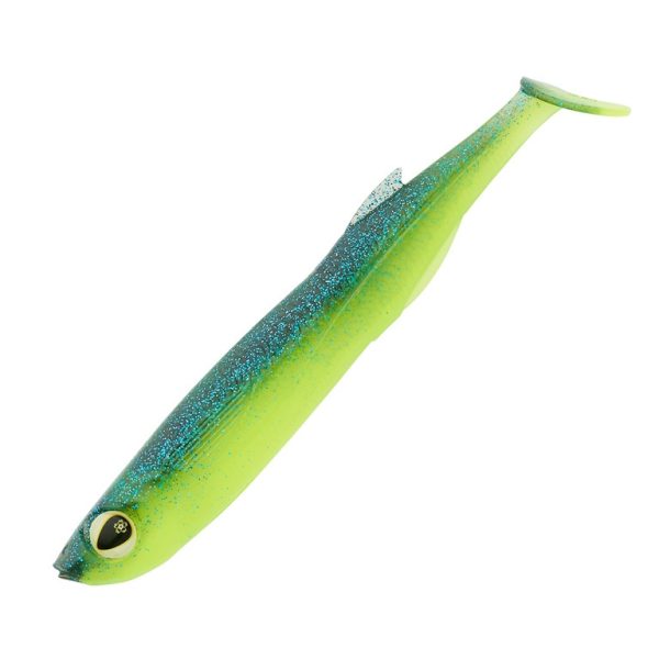 Sakura Xprat Shad 70 Chartreuse Thunder 7,0cm 2,4gr Esca in plastica 8pz