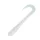 Sakura Gooby Curl 75 Pearl White 7,5cm 3,5gr Esca in Plastica