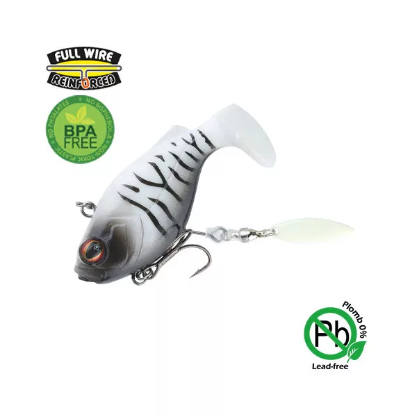 Sakura Tribbble 67 Tigre Bianca 6,7cm 35,5gr Wobbler