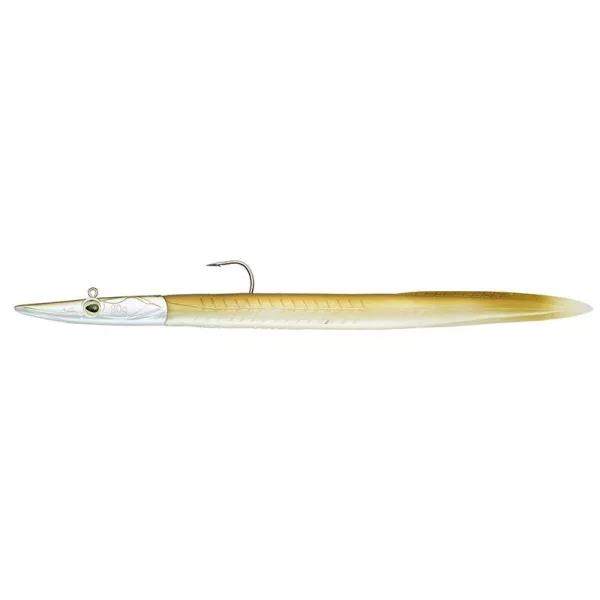 Sakura Majukeel Sand Eel 13cm 2pz Esche in Plastica 1pz 18gr con Jighead Makaira