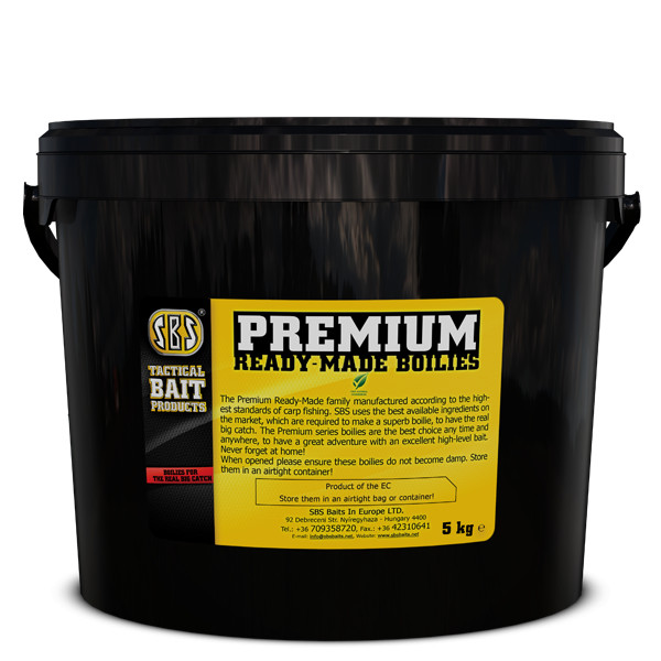 Boilies Pronte Sbs Premium M1 5 Kg 18 Mm