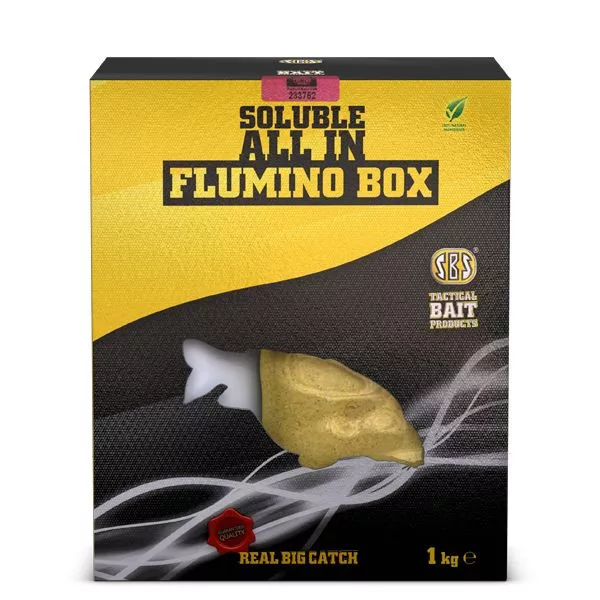 SBS Soluble All In Flumino Box Acido Butirrico Set per Esche 1kg+500ml