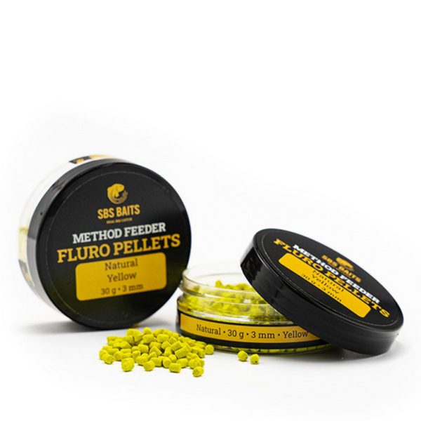 SBS Method Feeder Fluoro Giallo 3mm Pellet 30gr