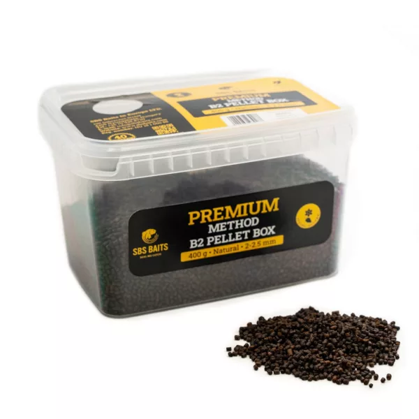 SBS Premium Method B2 Scatola di Pellet Naturale per Acque Fredde 400gr