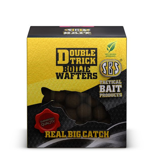 SBS Double Trick Boilie Wafters 20mm 150g Tonno&Pepe Nero