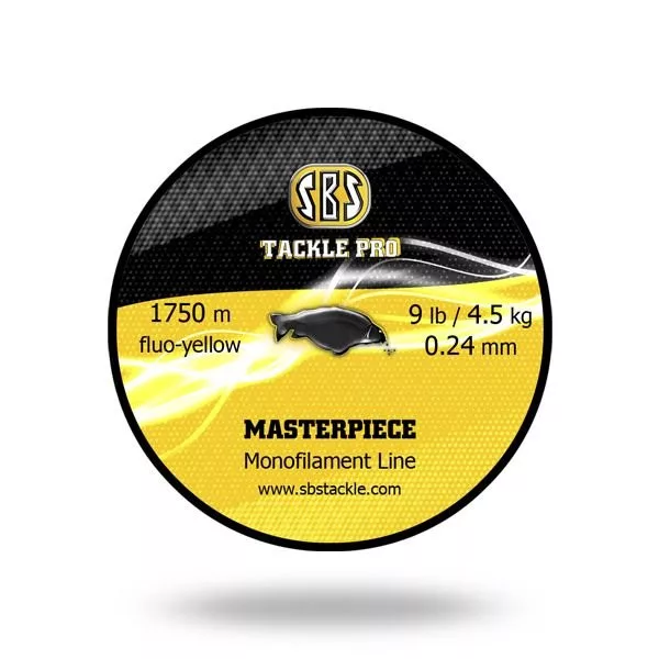 SBS Masterpiece Monofilament Line Fluo Yellow 1525 0.27