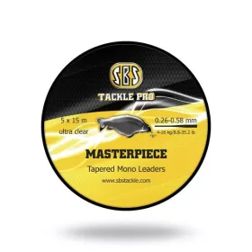 Masterpiece Terminale Monofilo Conico Trasparente 5*15 M