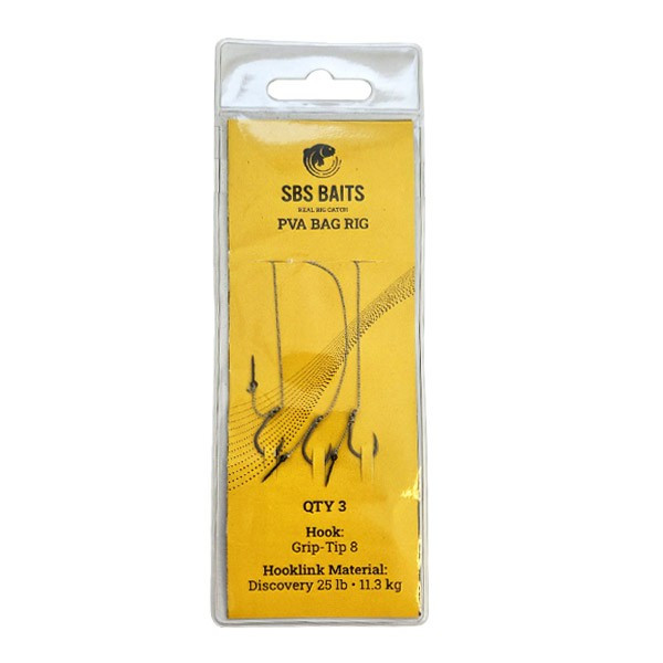 SBS PVA Bag Rig With Spike 8 Terminale Pre-legato 3pz