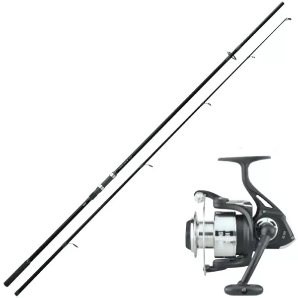 SRT Instinct CTX 3,05m 3lbs Canna da carpfishing in 2 pezzi con Mulinello Instinct S 601 FD con Frizione Anteriore