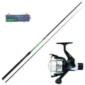   Set Canna Sert Kit Fish n Play Fitfeeder 2703 e Mulinello 301RD