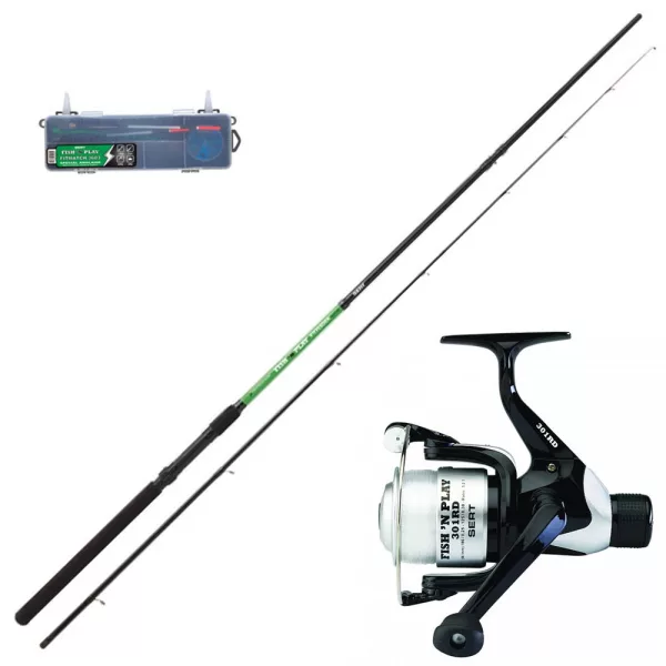 Set Canna Sert Kit Fish n Play Fitfeeder 2703 e Mulinello 301RD