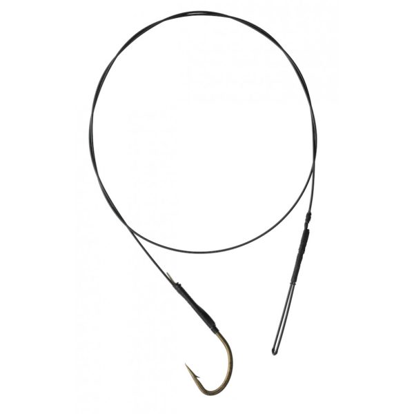 SERT - 7 STRAND TRACE WITH SINGLE HOOK - 60CM -12KG - Terminale anti-morso