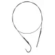 SERT - 7 STRAND TRACE WITH SINGLE HOOK - 60CM -12KG - Terminale anti-morso