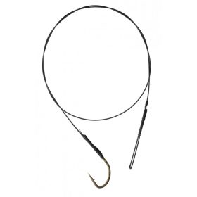  SERT - 7 STRAND TRACE WITH SINGLE HOOK - 60CM -15KG - Terminale anti-morso