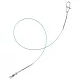 SRT Steel Rig a 7 fili 30cm, 15kg Terminale in acciaio con girella 3pz