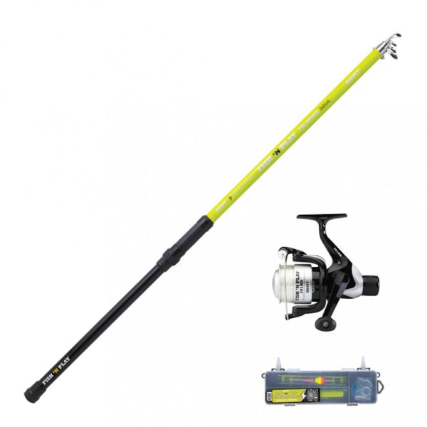 Set Canna Sert Kit Fish n Play Telepike 3504 e Mulinello 401RD