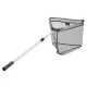 SERT - FOLDING PREDATOR NET RUBNET 150-2 (50X50) - Manico per guadino con rete - Guadino da spinning
