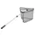 SERT - FOLDING PREDATOR NET RUBNET 210-2 (60X60) - Manico per guadino con rete - Guadino da spinning