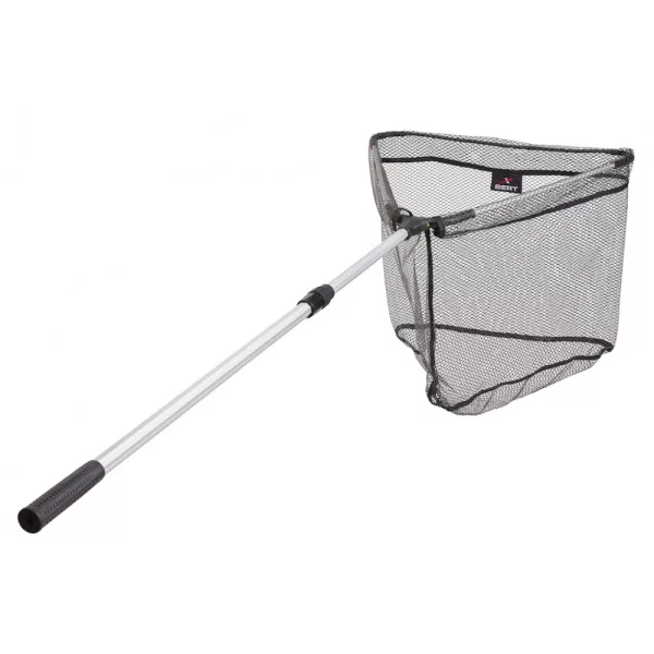 SERT - FOLDING PREDATOR NET RUBNET 210-2 (60X60) - Manico per guadino con rete - Guadino da spinning