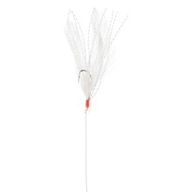 SRT Sabiki White Feathers 135cm 5H 8 Amo pre-montato 5 pezzi