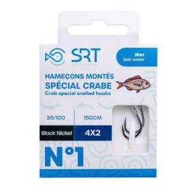   SRT Crab Rigged Special 0,28mm 150cm Monofil 4 Amo Pre-legato 4x2pz