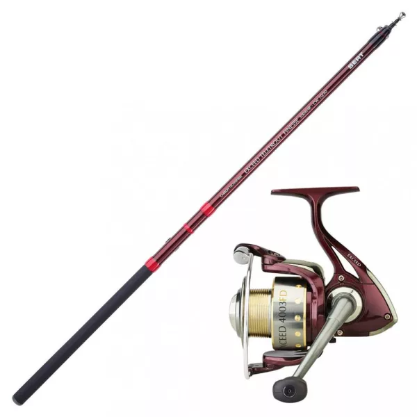 Sert Exceed Teletrout Finesse 400-4 Canna e Mulinello Exceed SPN 1003RD Set