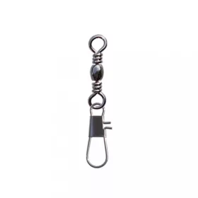   SERT - INTERLOCK SNAP + BARREL SWIVEL BLACK N°4 X6 - Girella