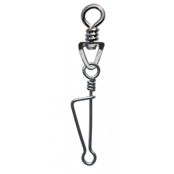 SERT - ITALIAN SWIVEL & SNAP LINK - NICKEL N°4 X6 - Girella