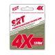 Sert Tresse 4x Srt Filo Trecciato Verde Muschio 0,16mm 135m