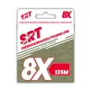 Sert Tresse 8x Srt Verde Muschio Filo Intrecciato 0,10mm 135m