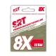 Sert Tresse 8x Srt Verde Muschio Filo Intrecciato 0,20mm 135m