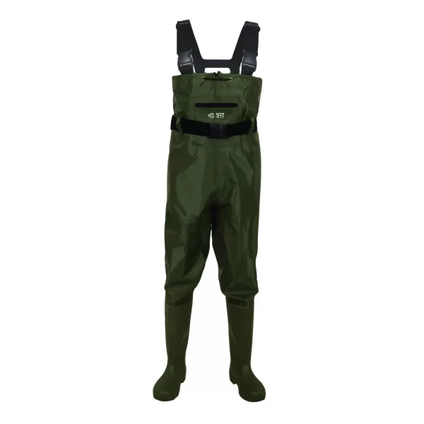 SRT Chest Waders in PVC con stivali 44-45