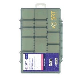 SRT Scatola Porta Attrezzatura 15 Scomparti 25x16,5x3,6cm