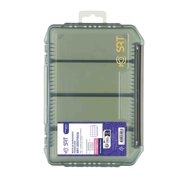 SRT Scatola Porta Attrezzatura 15 Scomparti 20,5x14,5x4cm