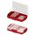 SRT 3076 Rosso Scatola porta attrezzi impermeabile con 12+3 scomparti 27x18x5cm
