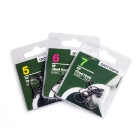 Spotted Fin Chod Barbed amo con ardiglione misura 6