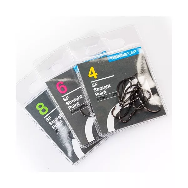 Spotted Fin Punta Dritta Barbigliato - Amo Barbigliato - Misura 6