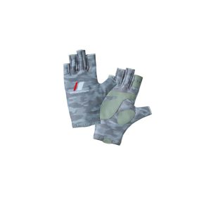Major Craft UV-Cut Glove Grigio Chiaro Camo Guanto Estivo M