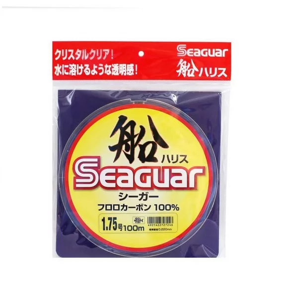 Seaguar Fune Harisu 0,37mm 100m Fluorocarbon Filo principale