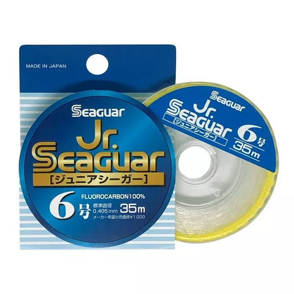 Jr.Seaguar 50m PE2,5 Fluorocarbon Terminale per predatori